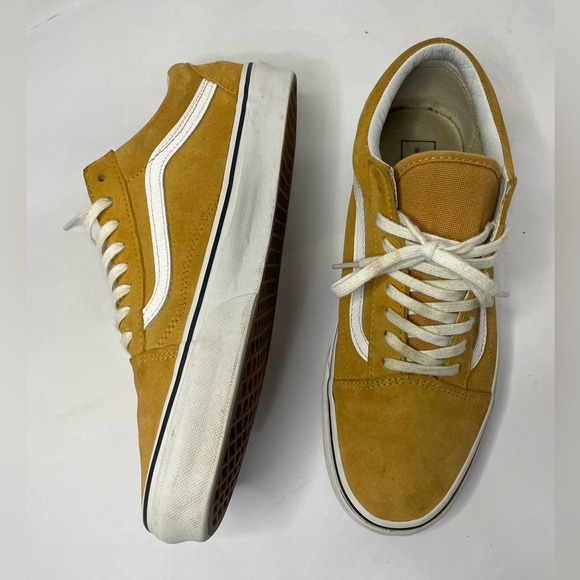 Vans Other - VANS Men Suede Mustard Scothguard Sneakers-Size 10